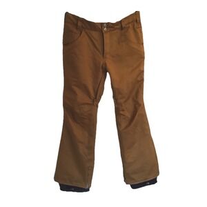 APERTURE Gold 10,000MM WATERPROOF SNOW PANTS Winter Ski Board Hike Men's Small